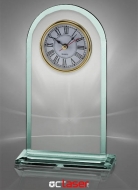  Trofeu de sticla personalizat ceas TS16